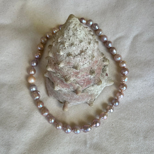 Baroque Purple & Pink Freshwater Pearl