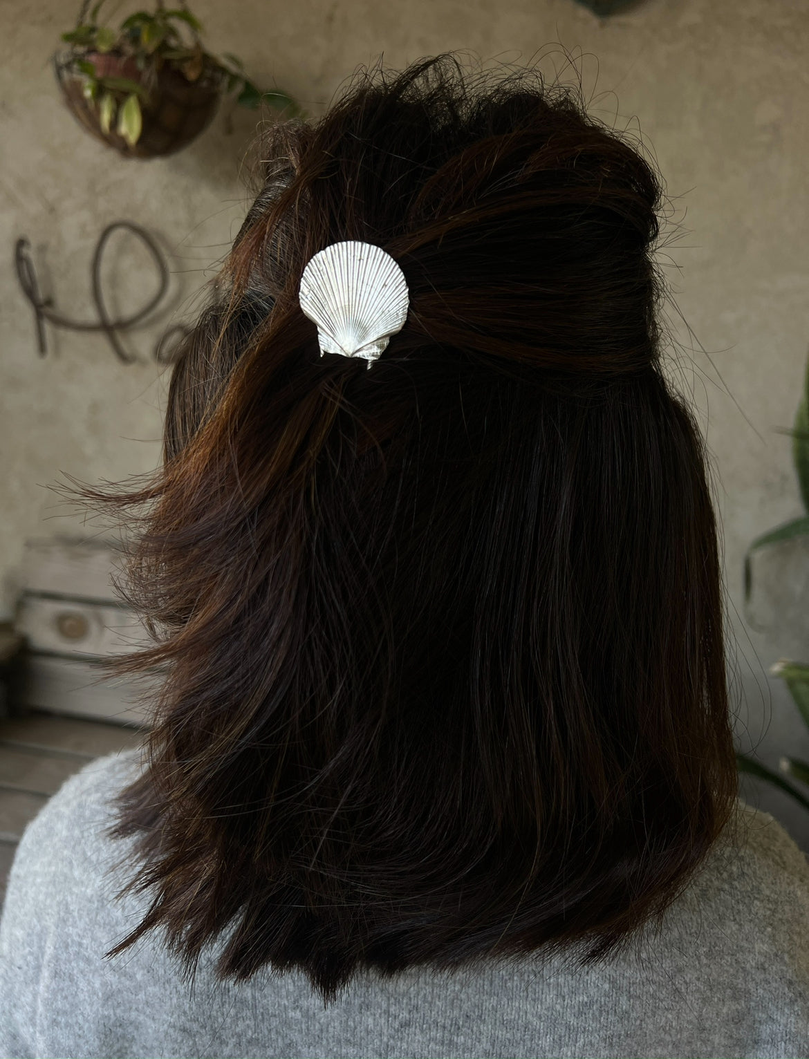 Sterling silver Mexican- French hair pin