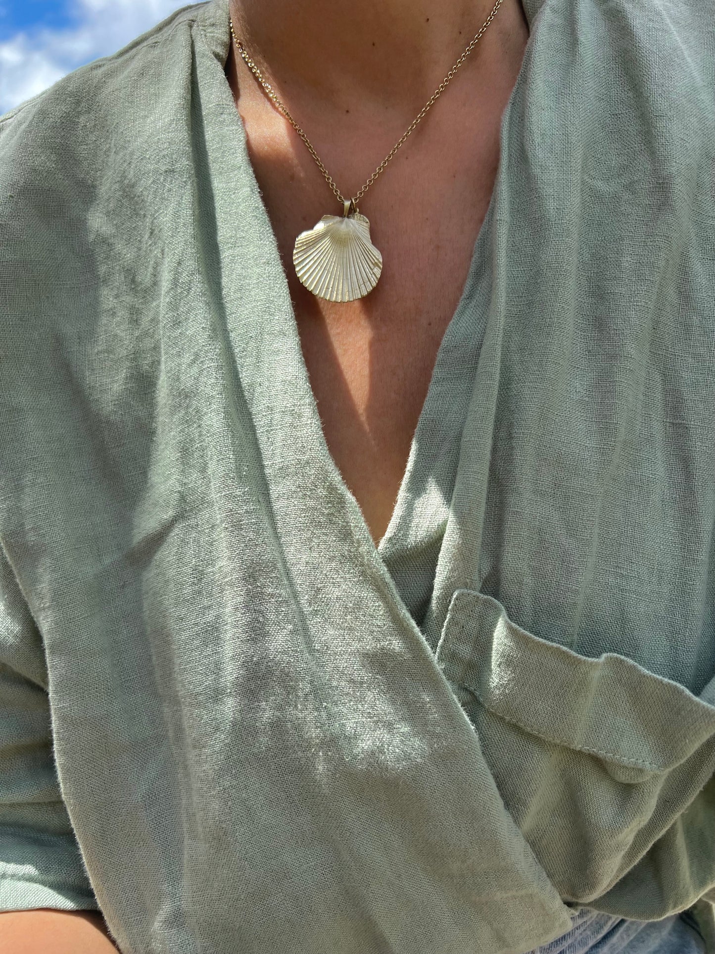 Mexican Seashell- Gold 2