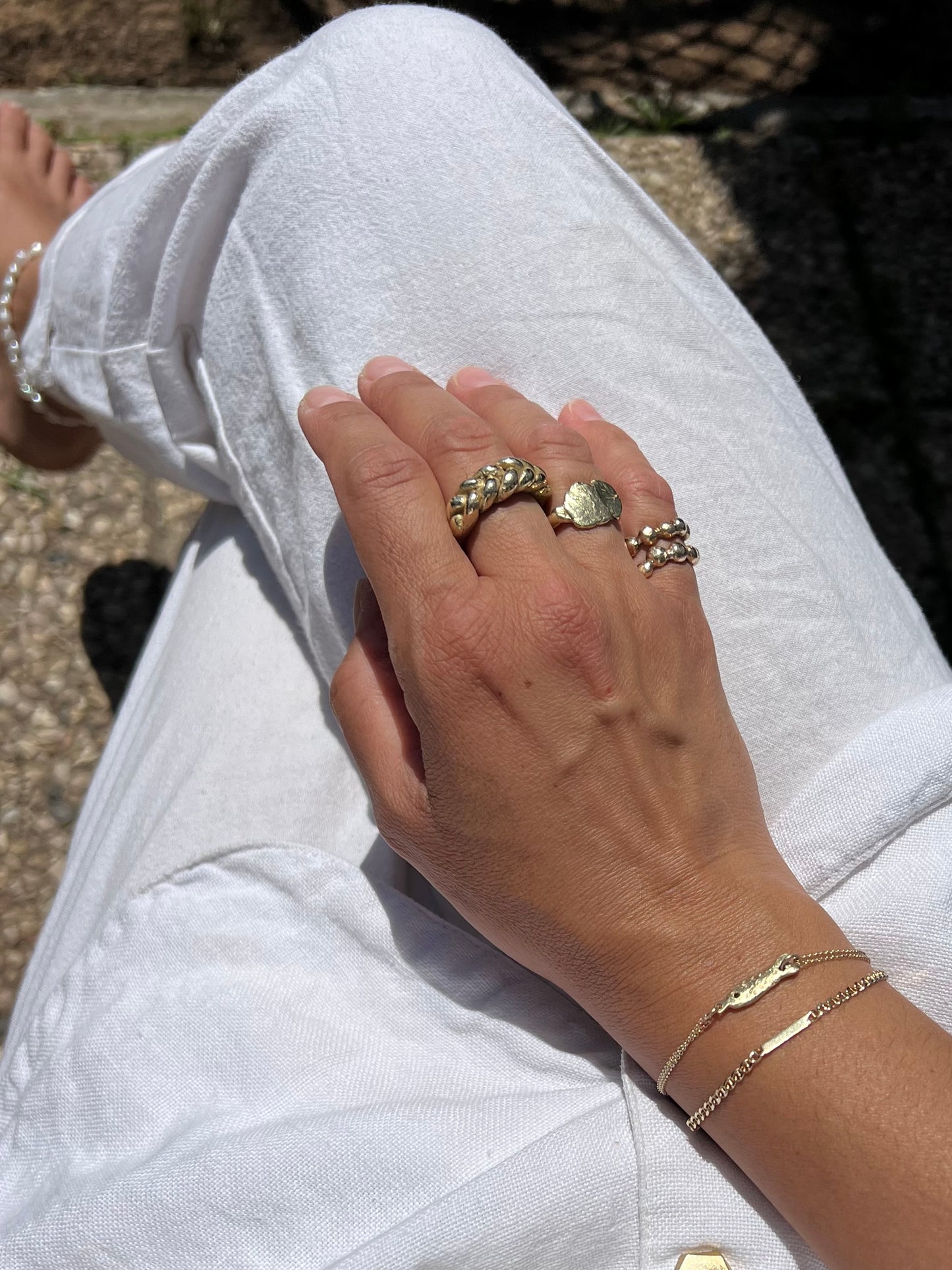 The fish bracelet Gold