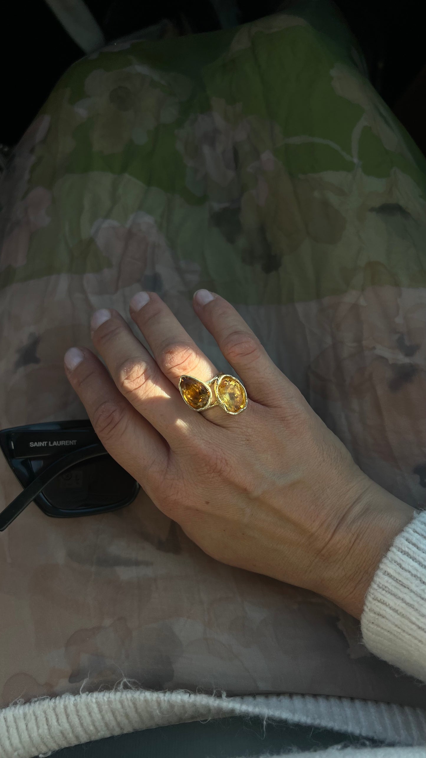 Citrine One of a Kind Ring No1