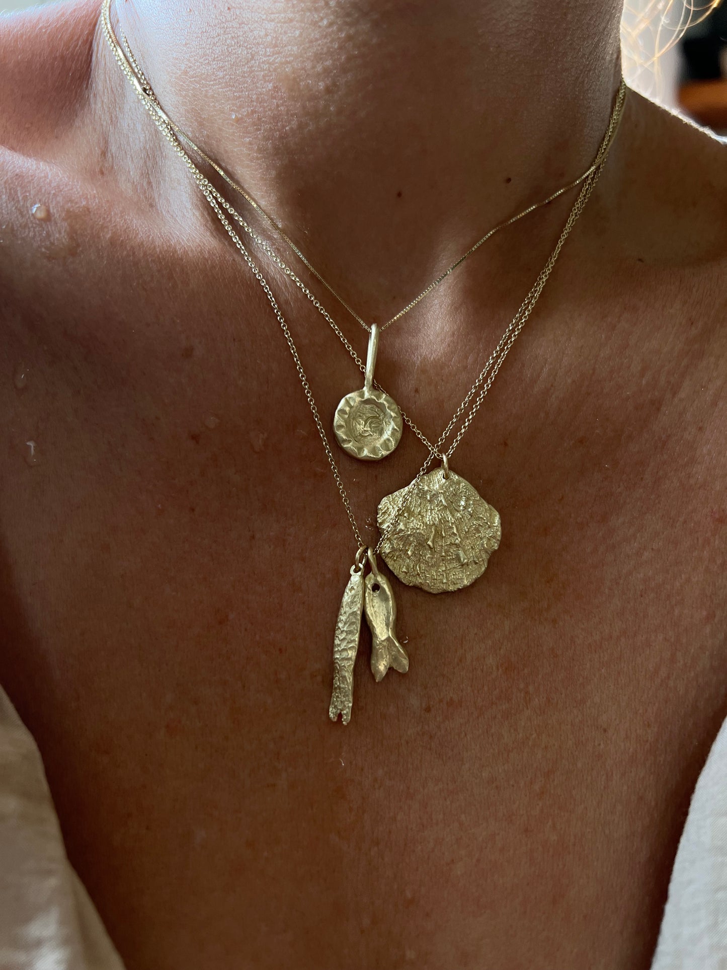 Sun coin Gold - Small