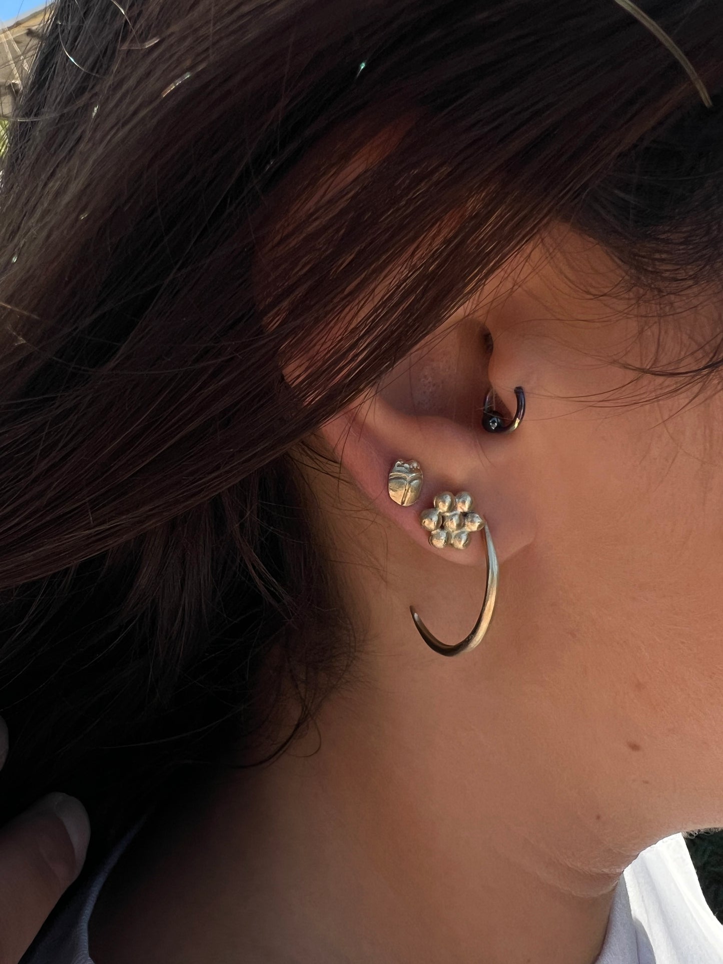 Flower stud Gold