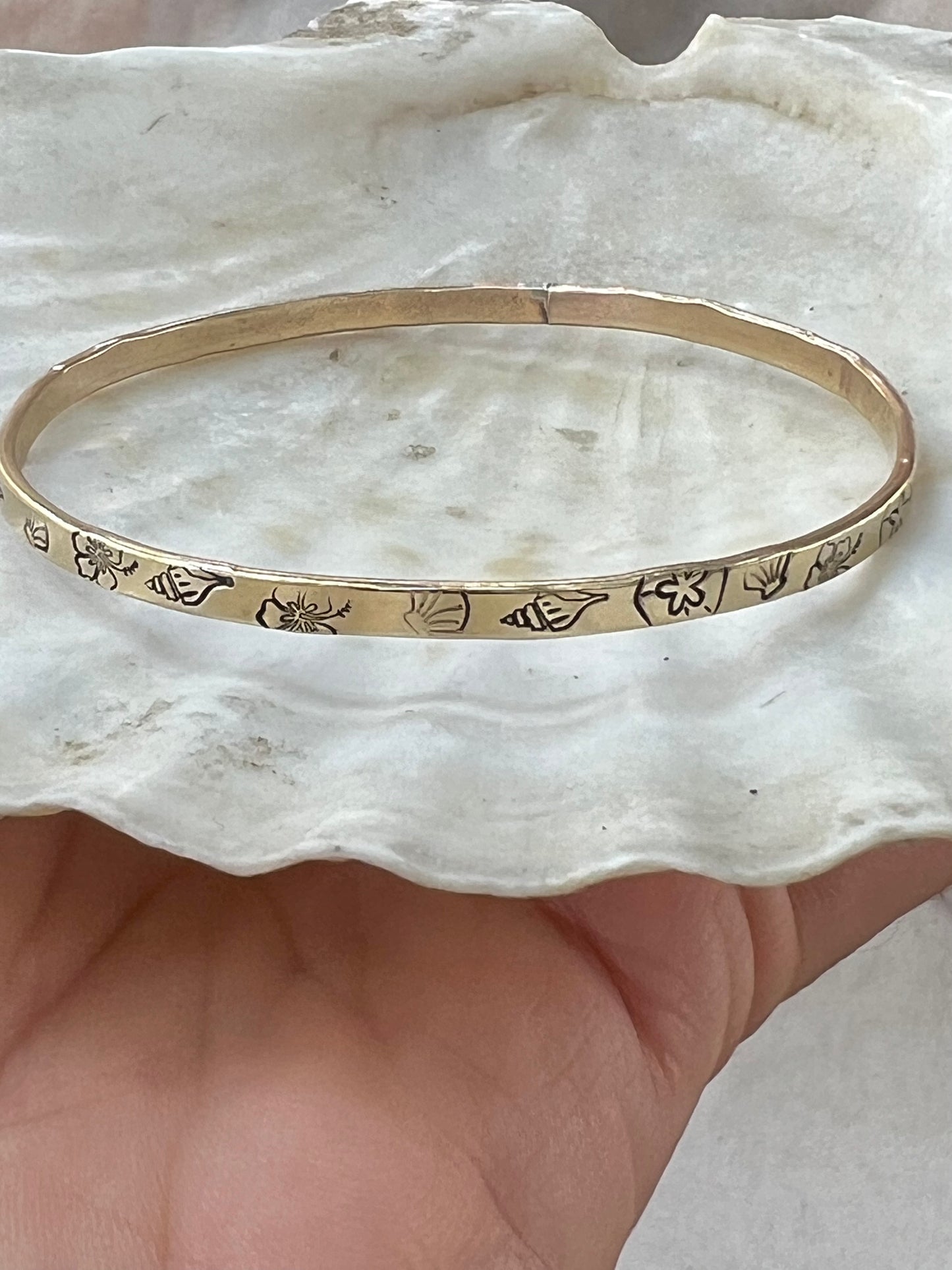 Sea life bangle