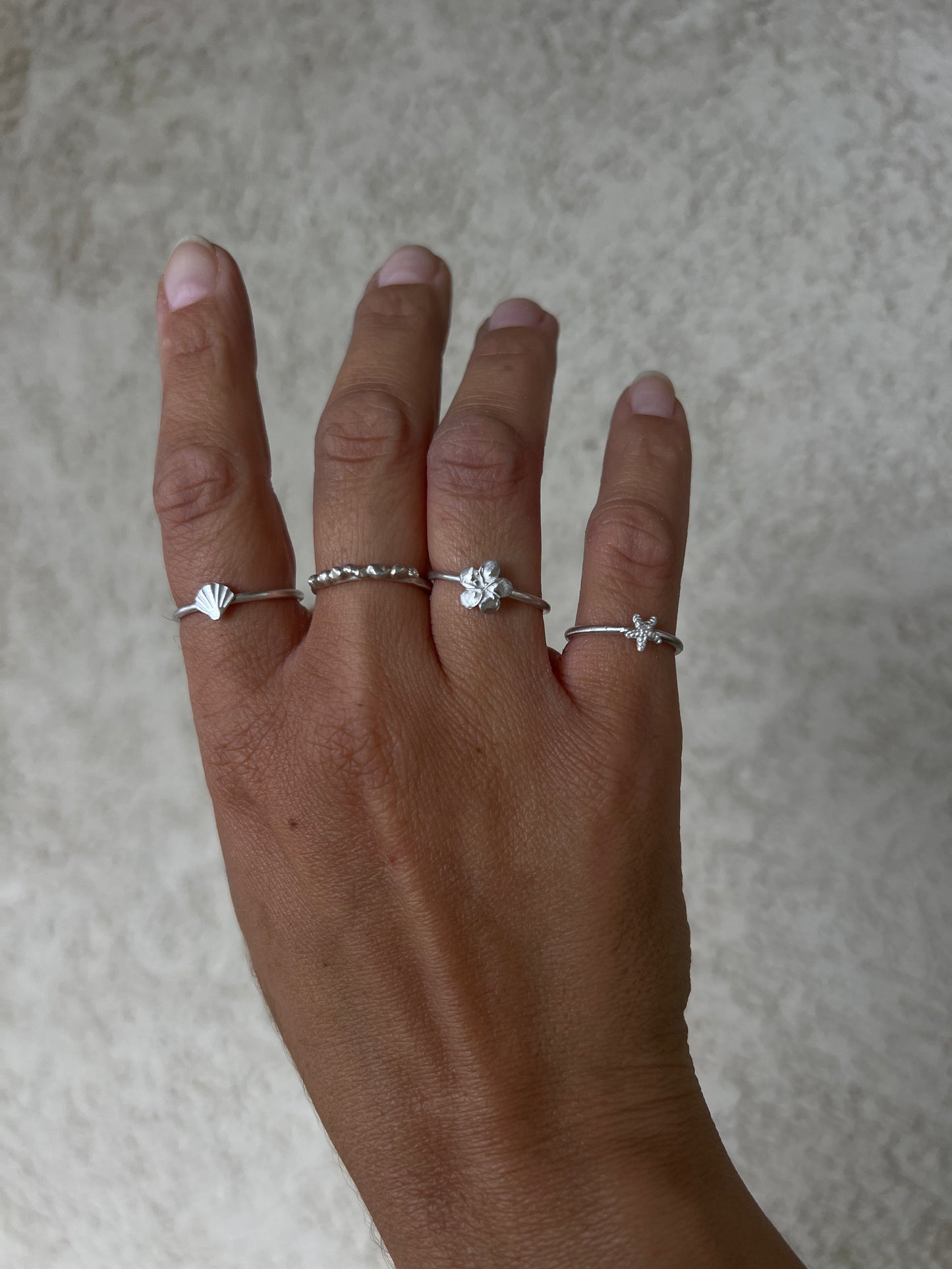 plumeria Flower Ring