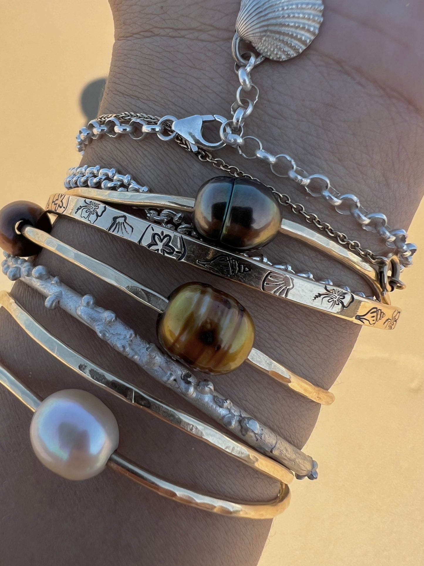Sea life bangle