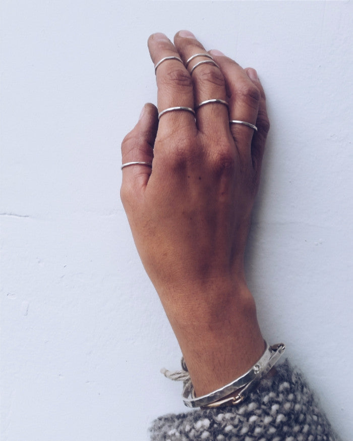 Stack Rings silver