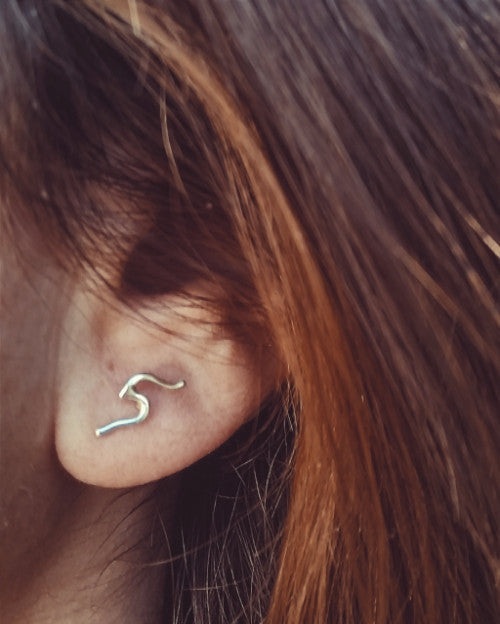wave earring