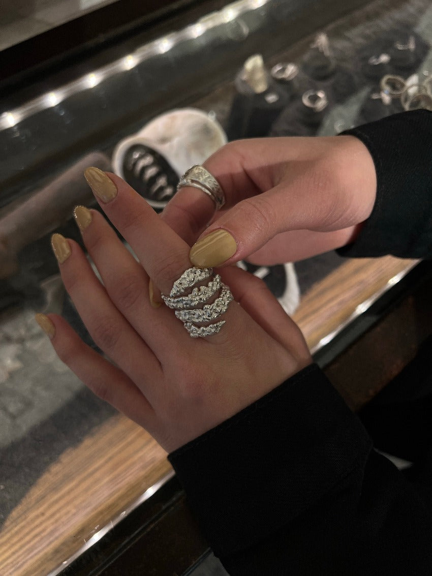 Sand castle Ring