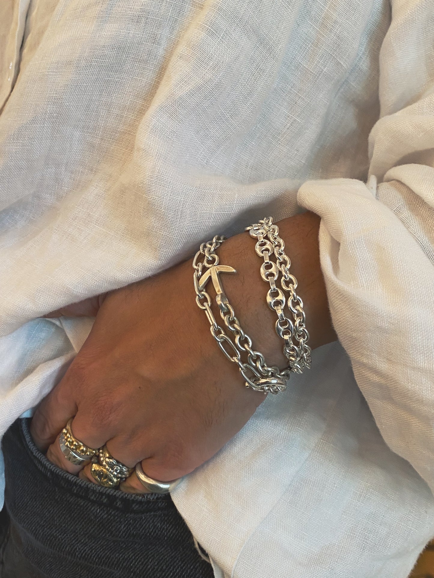 The chunky Anchor Bracelet