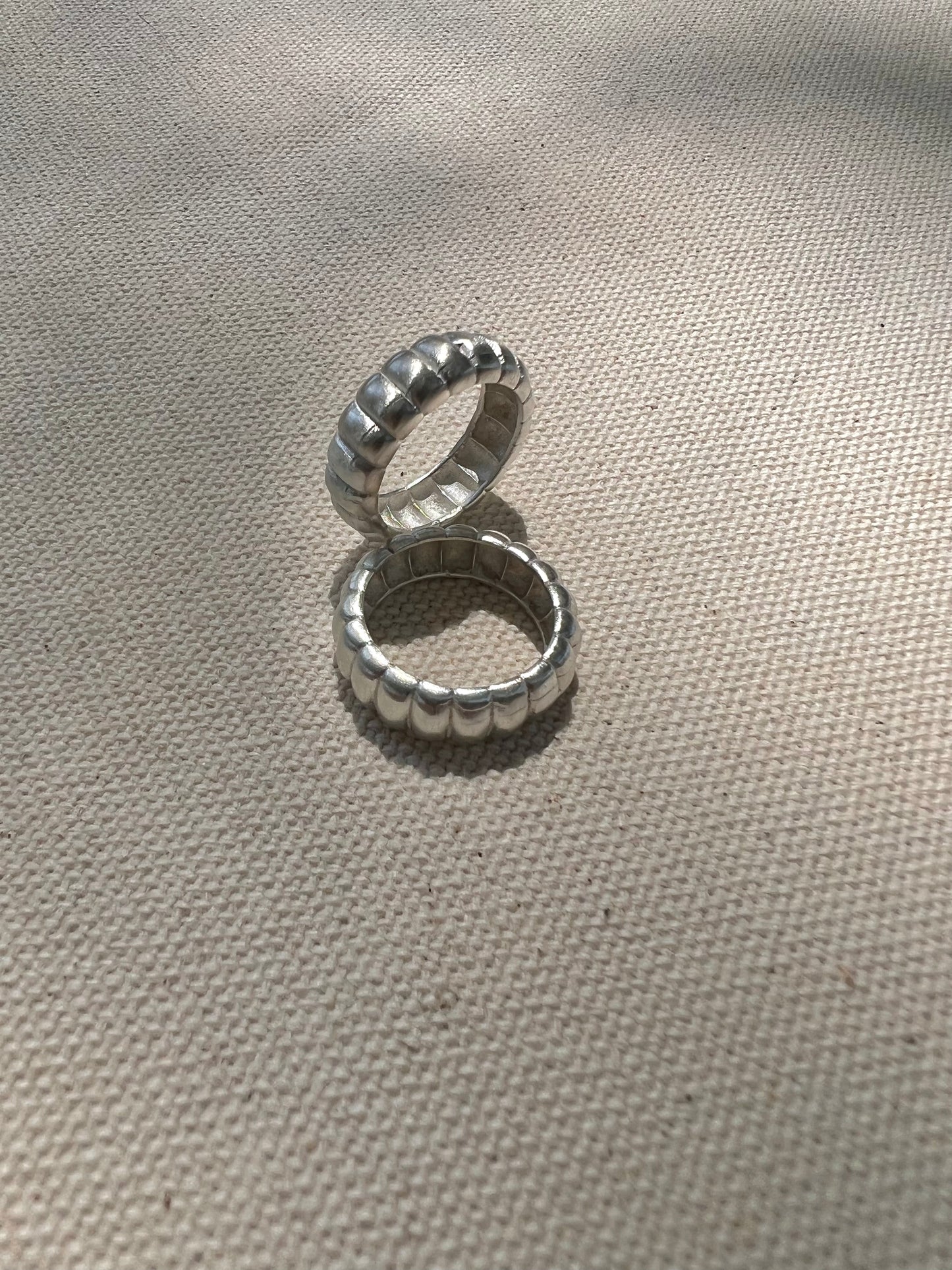 Bold vintage silver