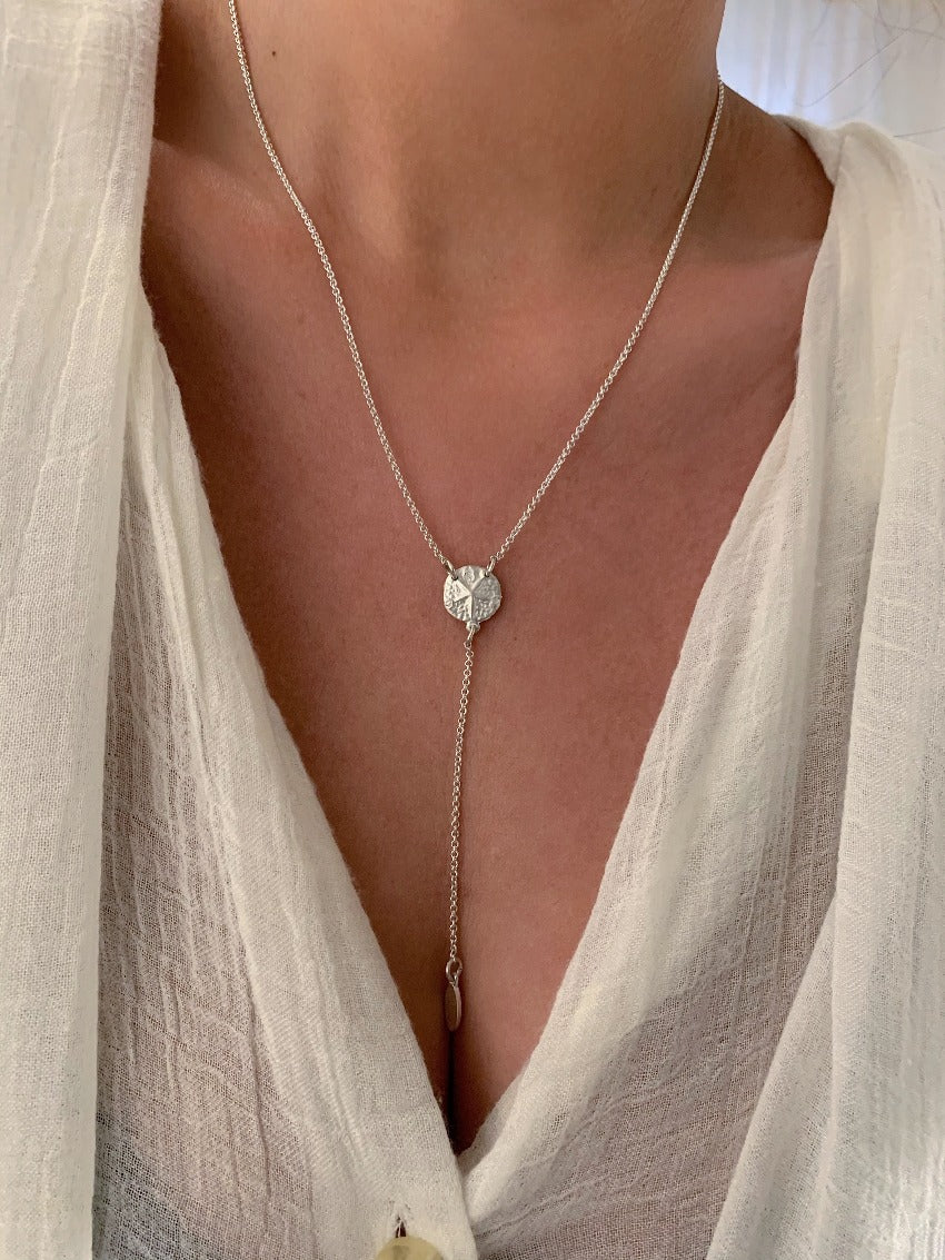 Nalu sand dollar Necklace