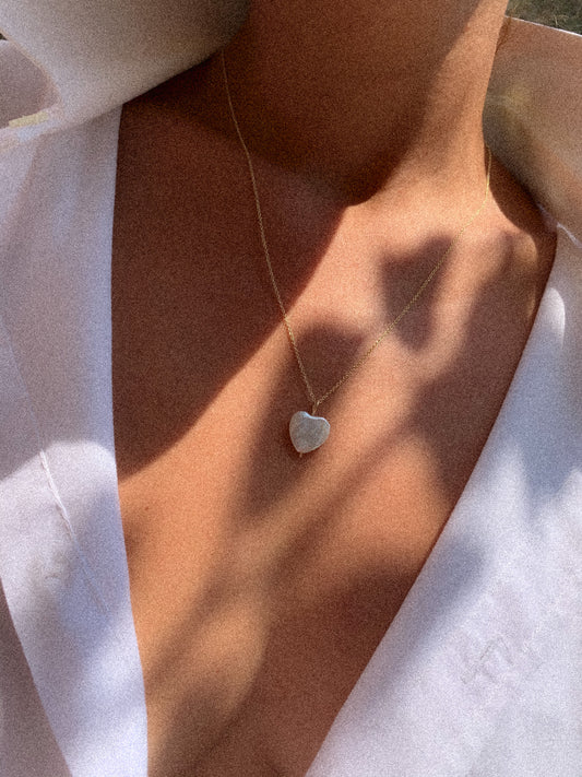 Heart pearl - Gold