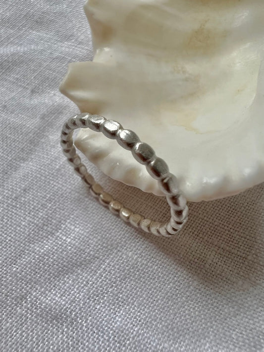 Big Dots Ring Silver