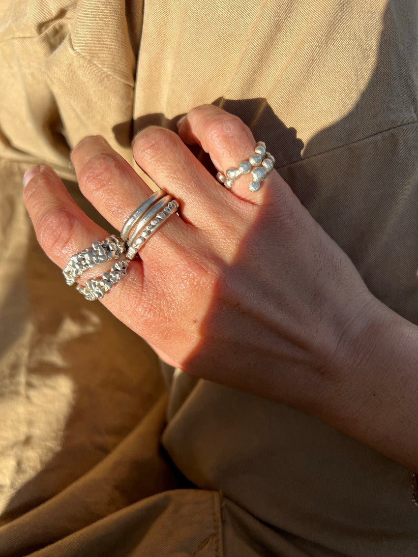 Sand castle Ring
