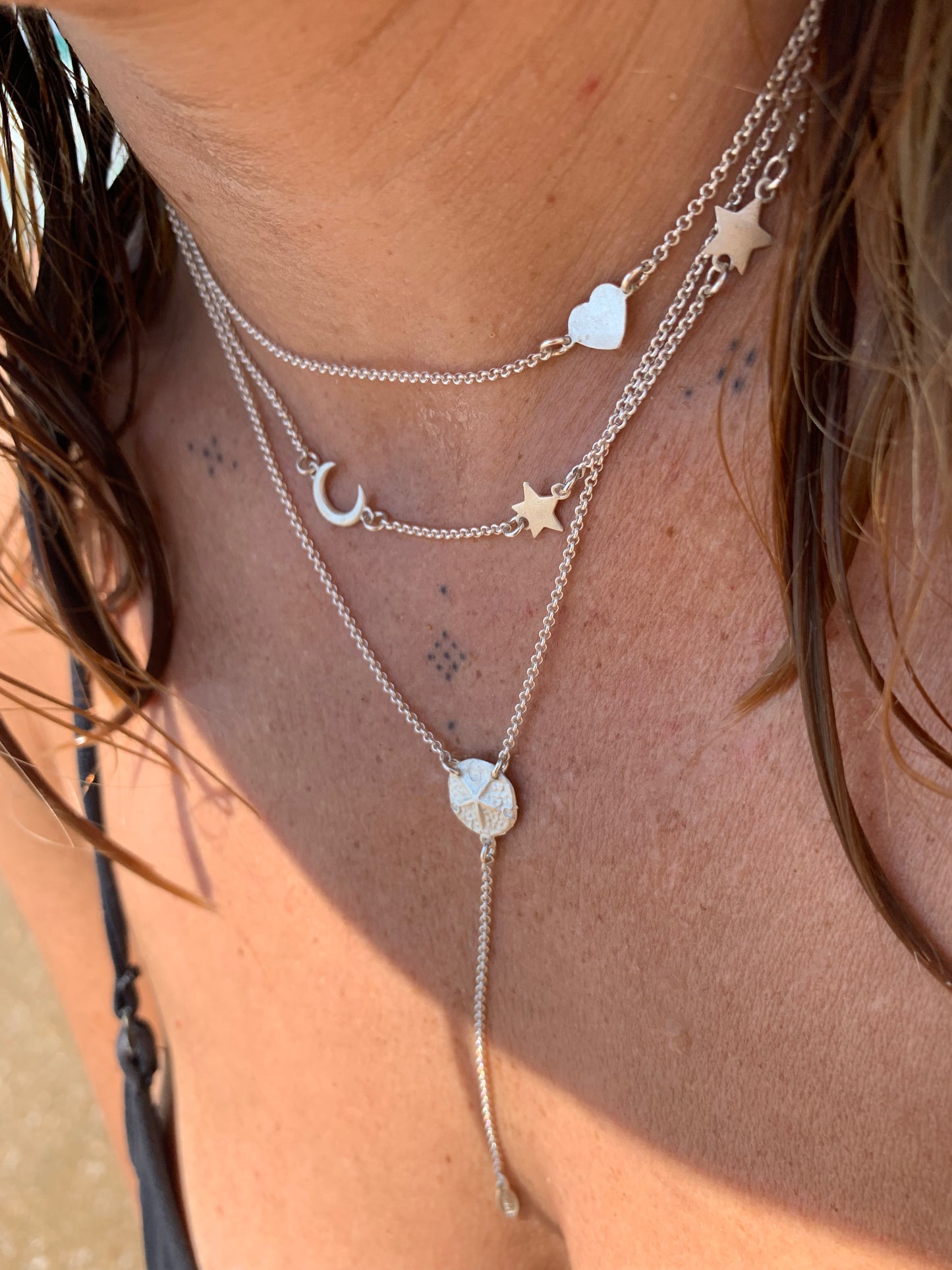 Nalu sand dollar Necklace