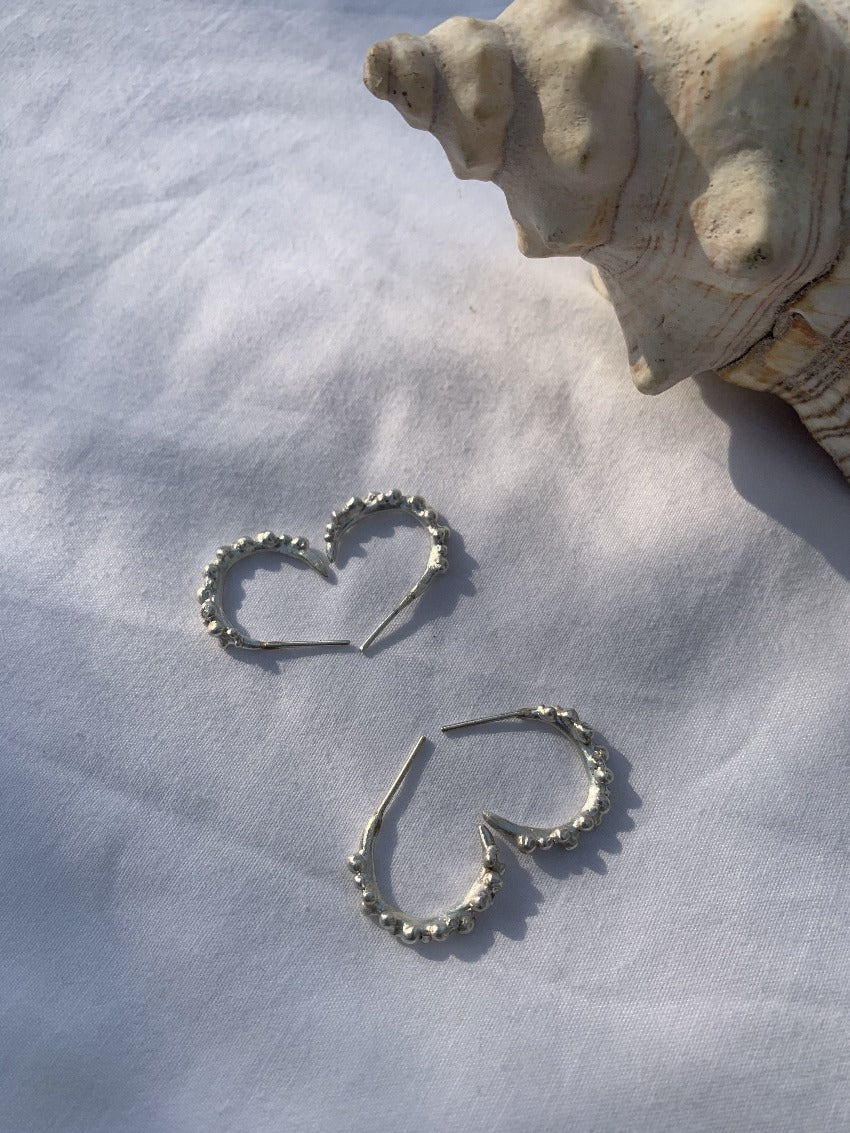 makmel jewelry-sea earrings- moon