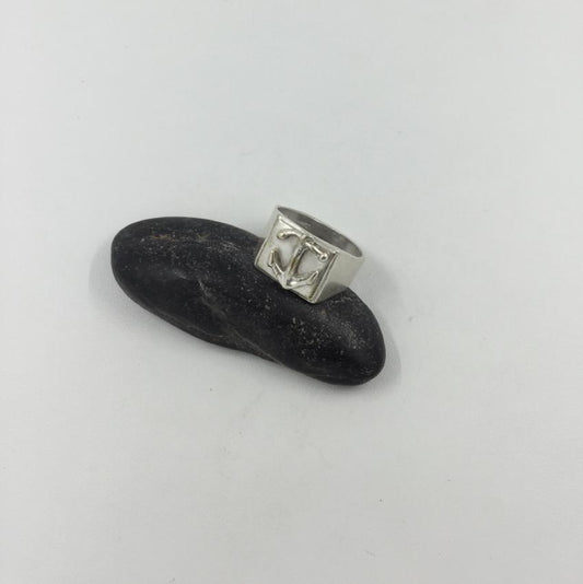 Anchor Signet Ring