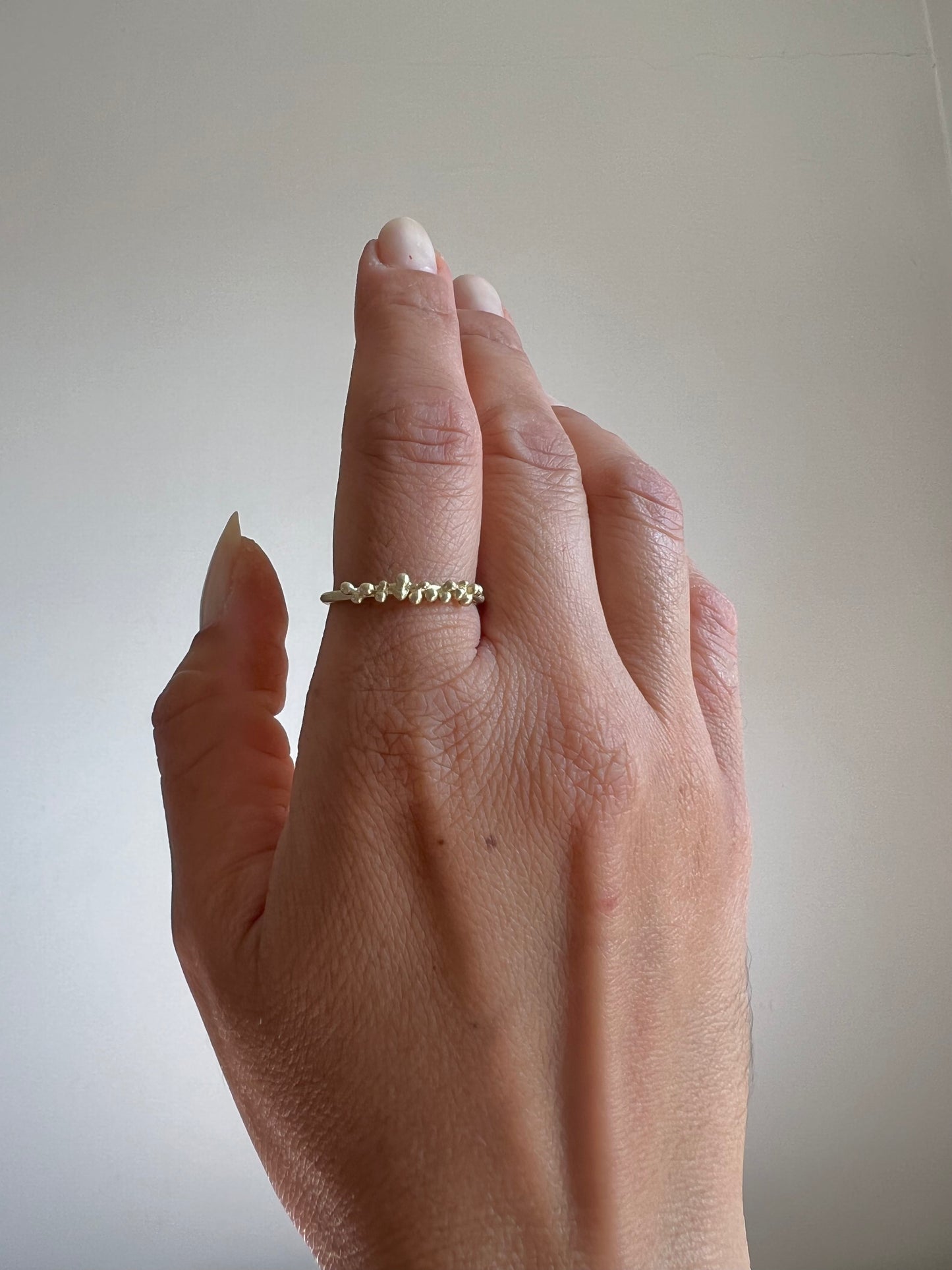 Pearls Ring Gold