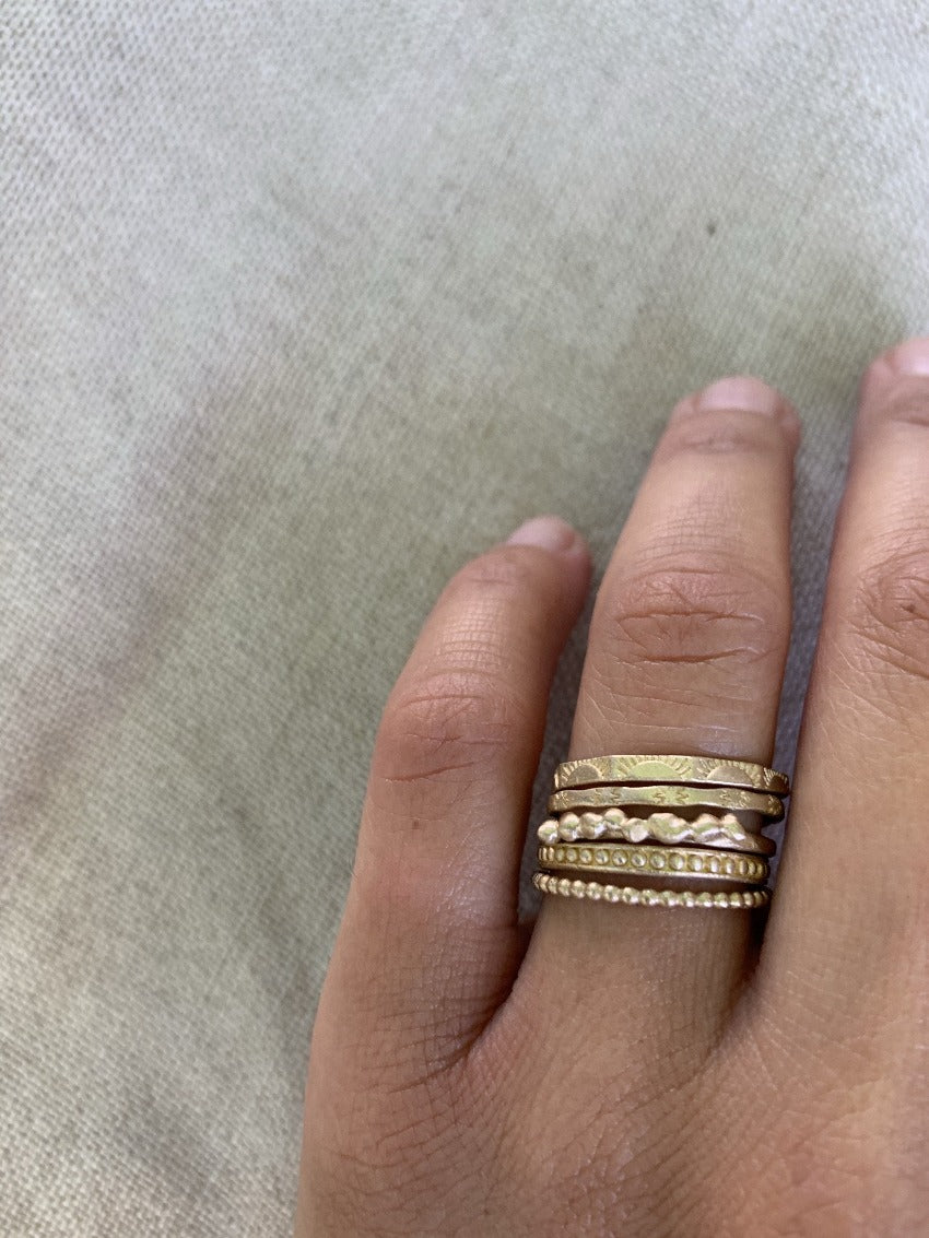 Sunset Ring-Gold