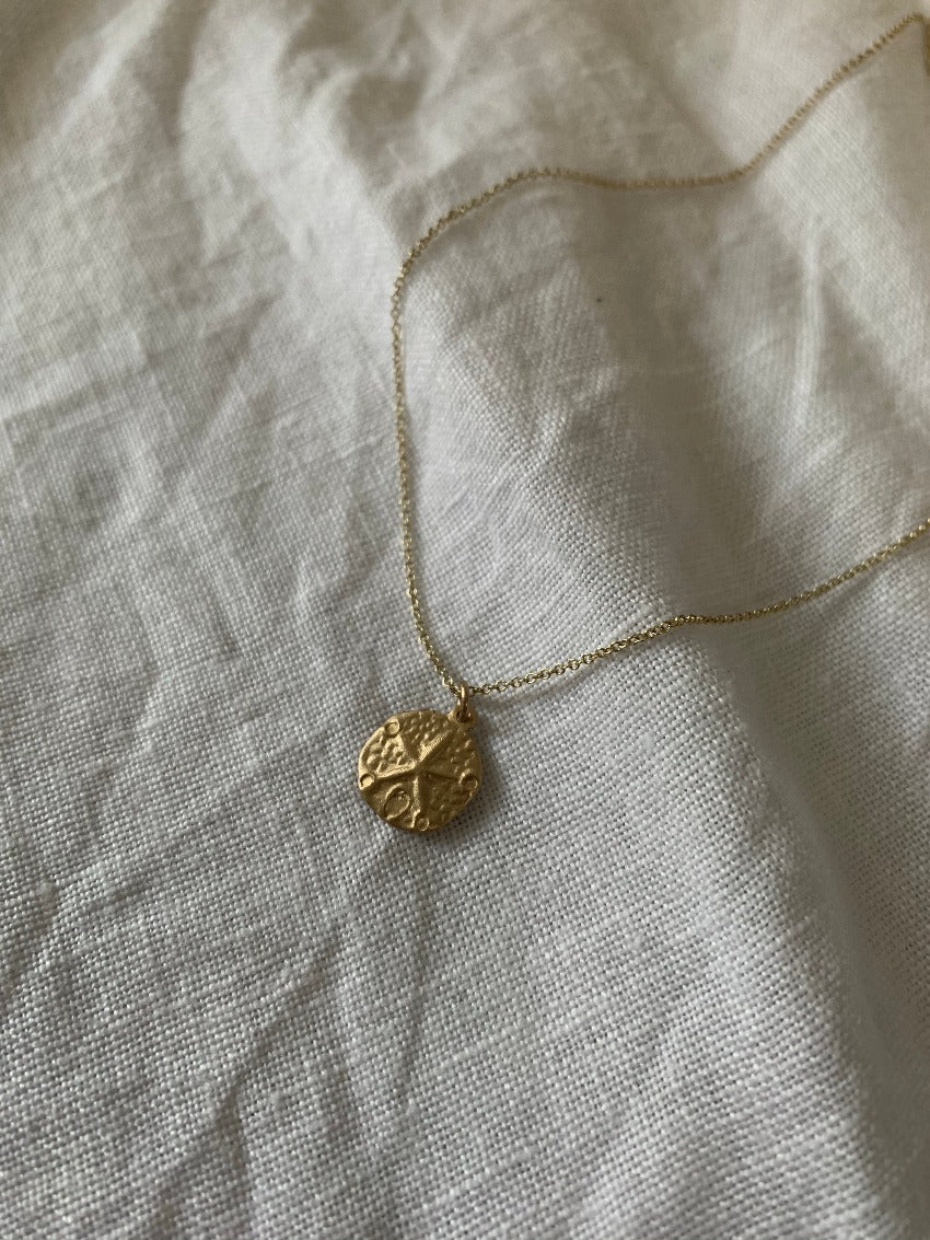 The sand dollar -gold