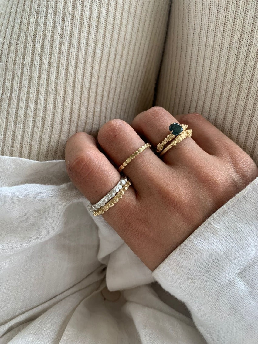 Big Dots Ring gold