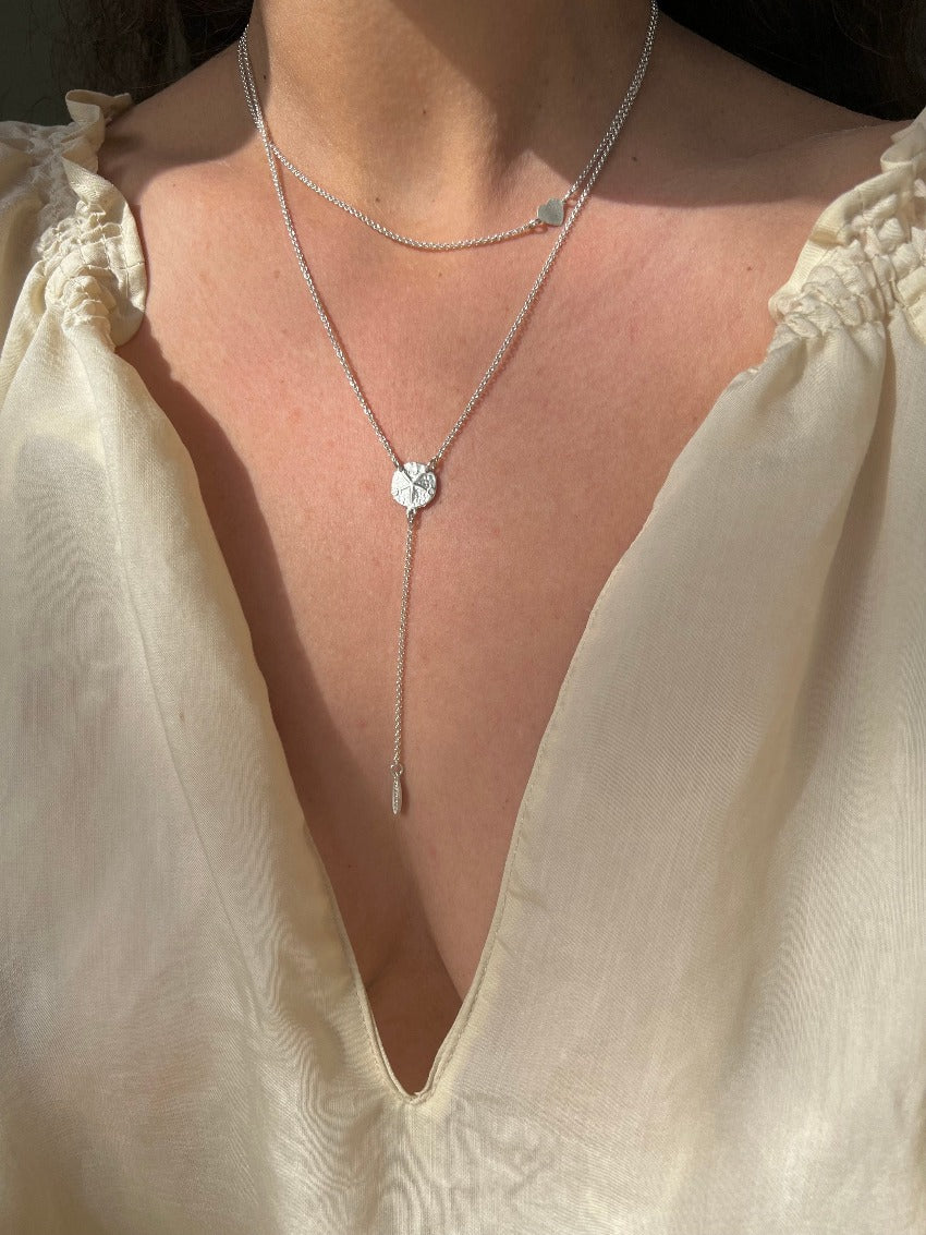 Nalu sand dollar Necklace