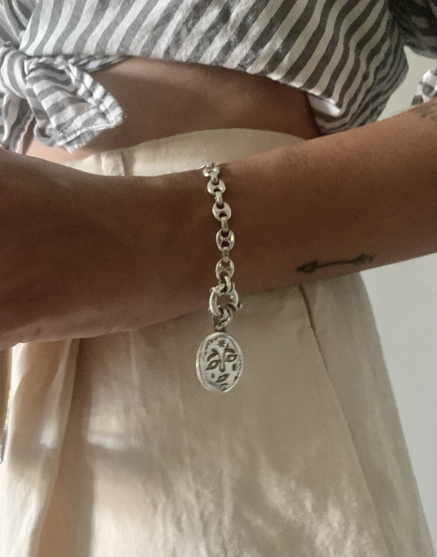 Moon Coin Bracelet