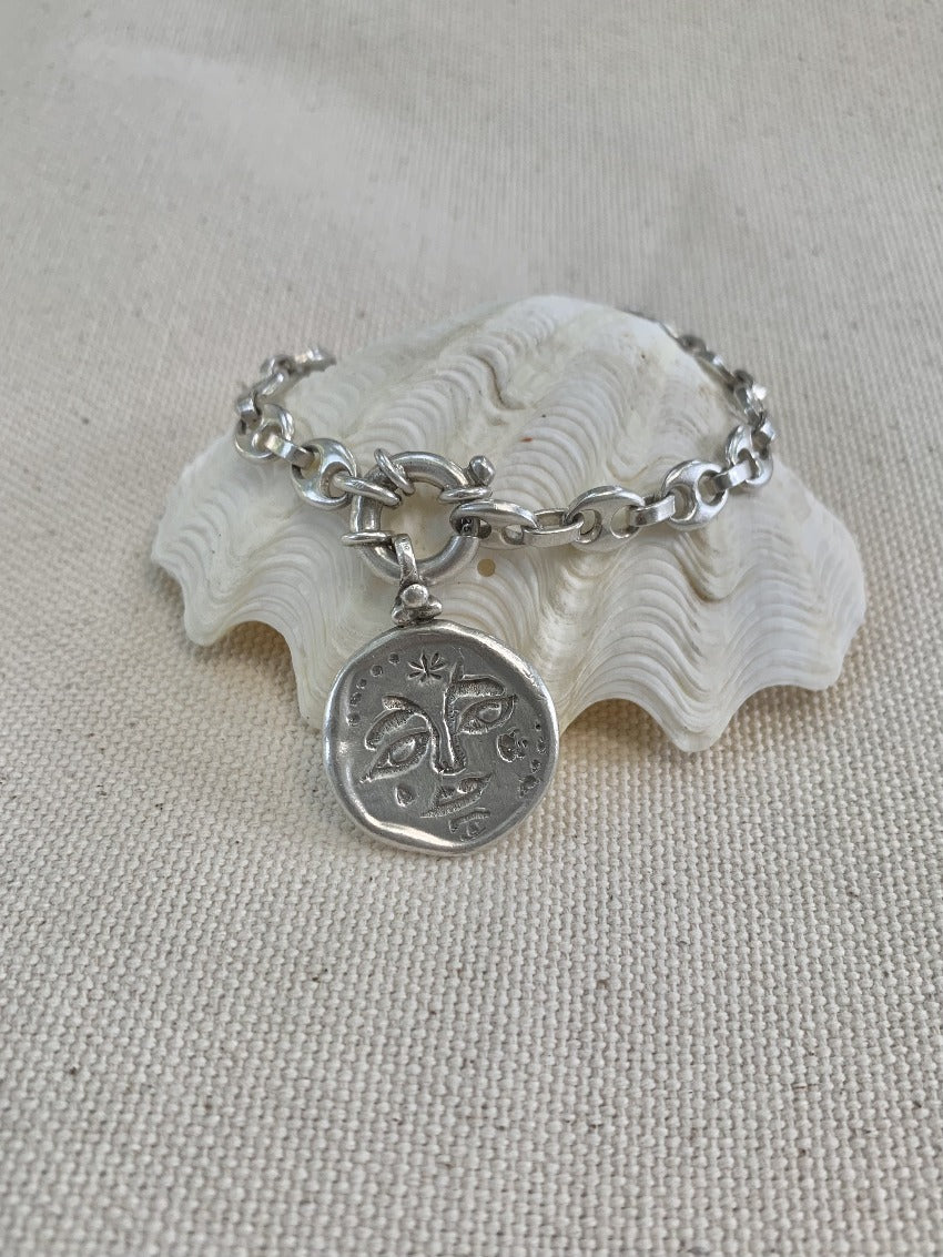 Moon Coin Bracelet