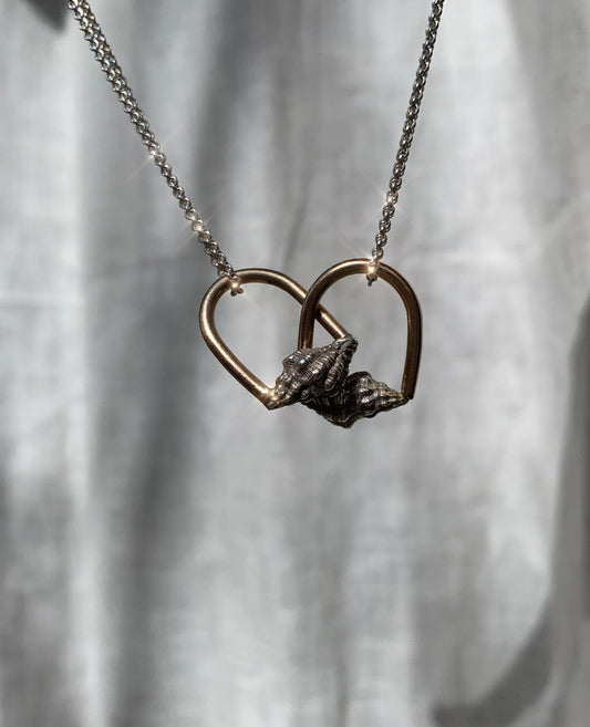 Linked Neptune necklace