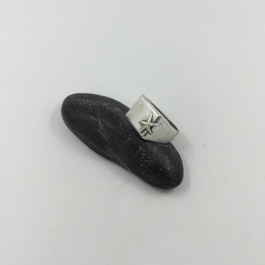 Starfish Signet Ring