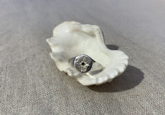 The Northern star with onyx stone