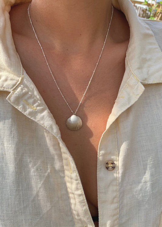 Greece Clam Necklace