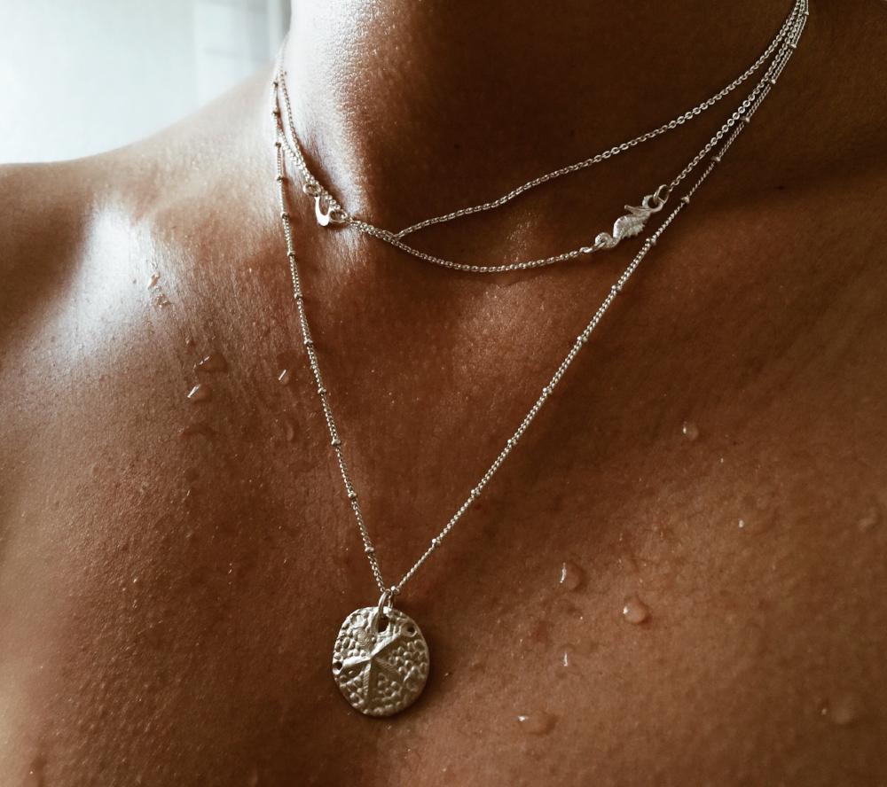 Tiny seahorse necklace