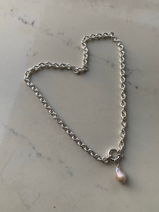Chain NO°1 with pearl
