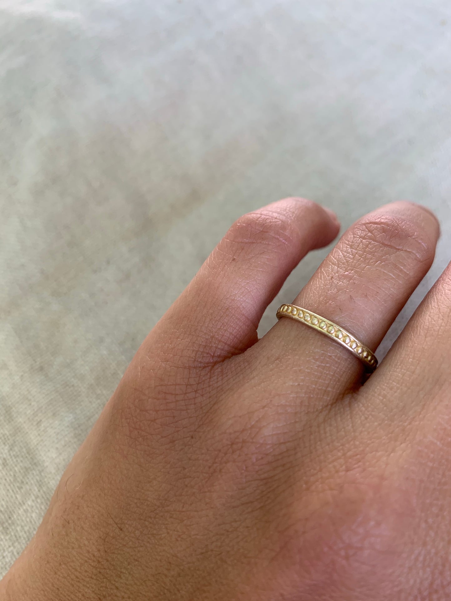 Dots 2 Ring -Gold