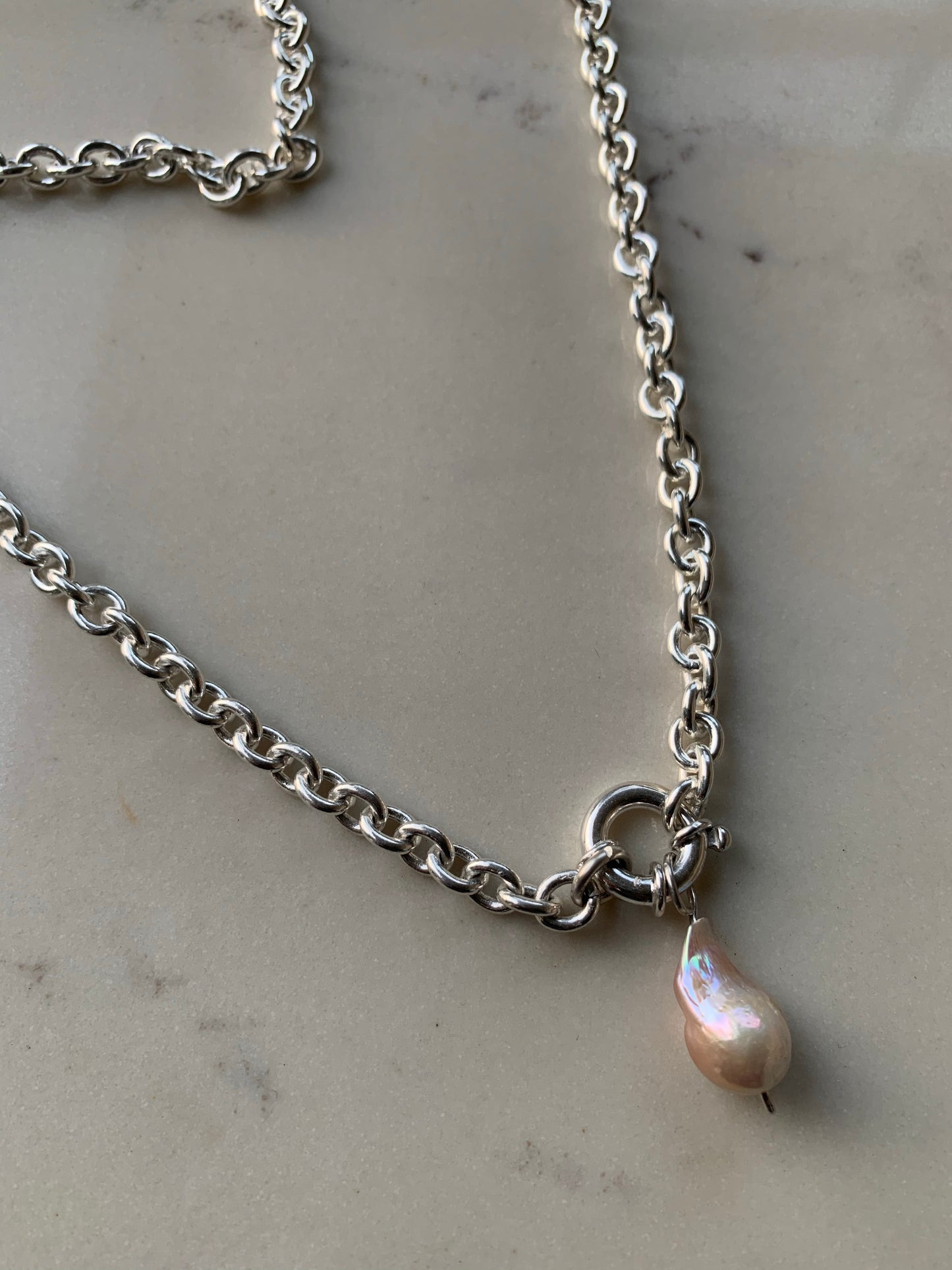 Chain NO°1 with pearl