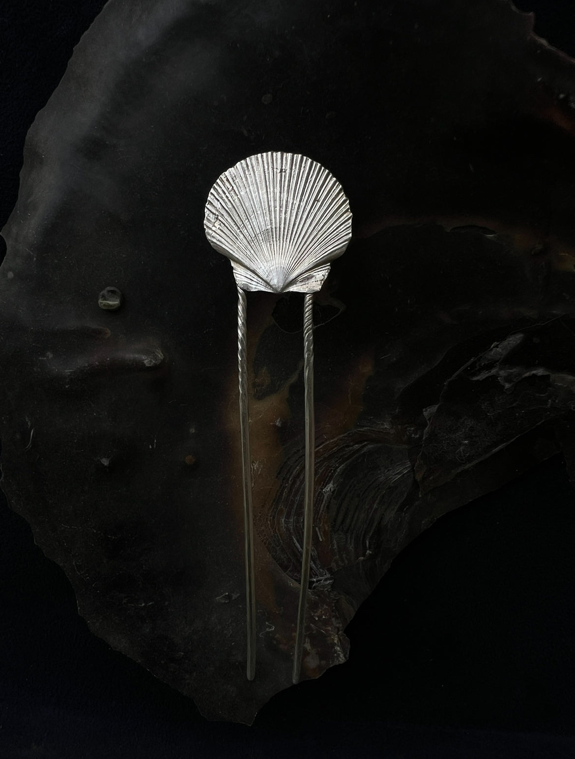 Sterling silver Mexican- French hair pin