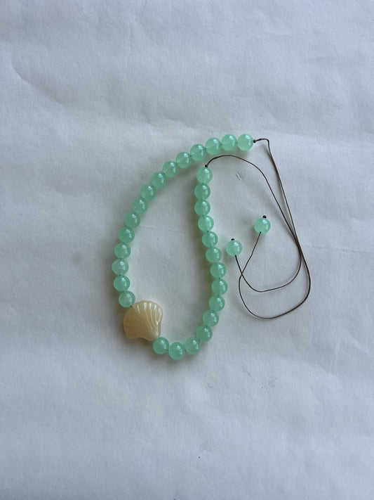 Peridot Necklace resin shell