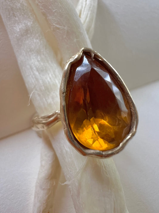 Citrine One of a Kind Ring No1