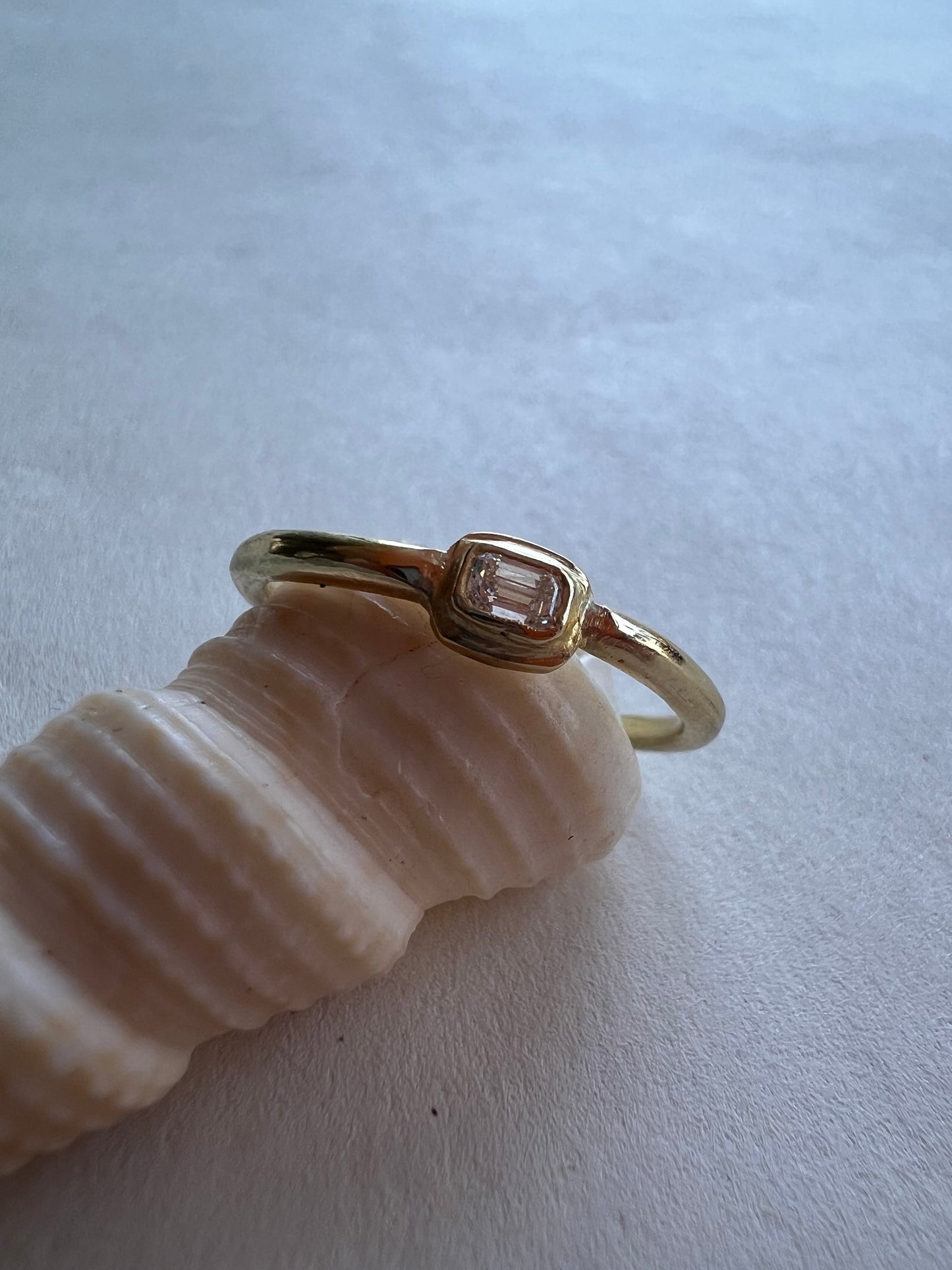 The Everyday Diamond Ring | 14K Gold & 0.15ct Diamond