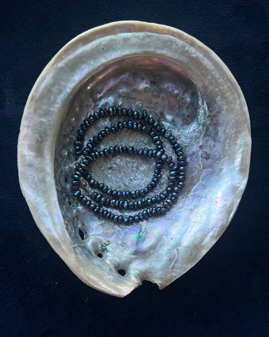 Midnight Pearl Necklace