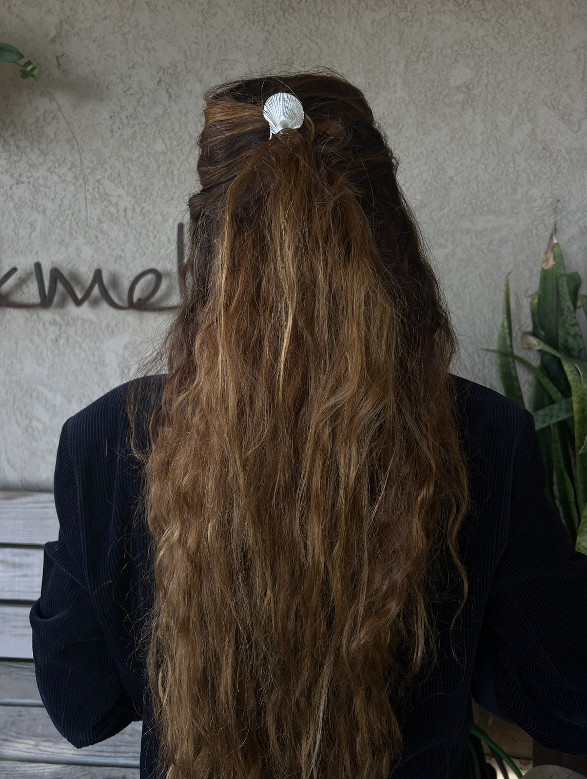 Sterling silver Mexican- French hair pin