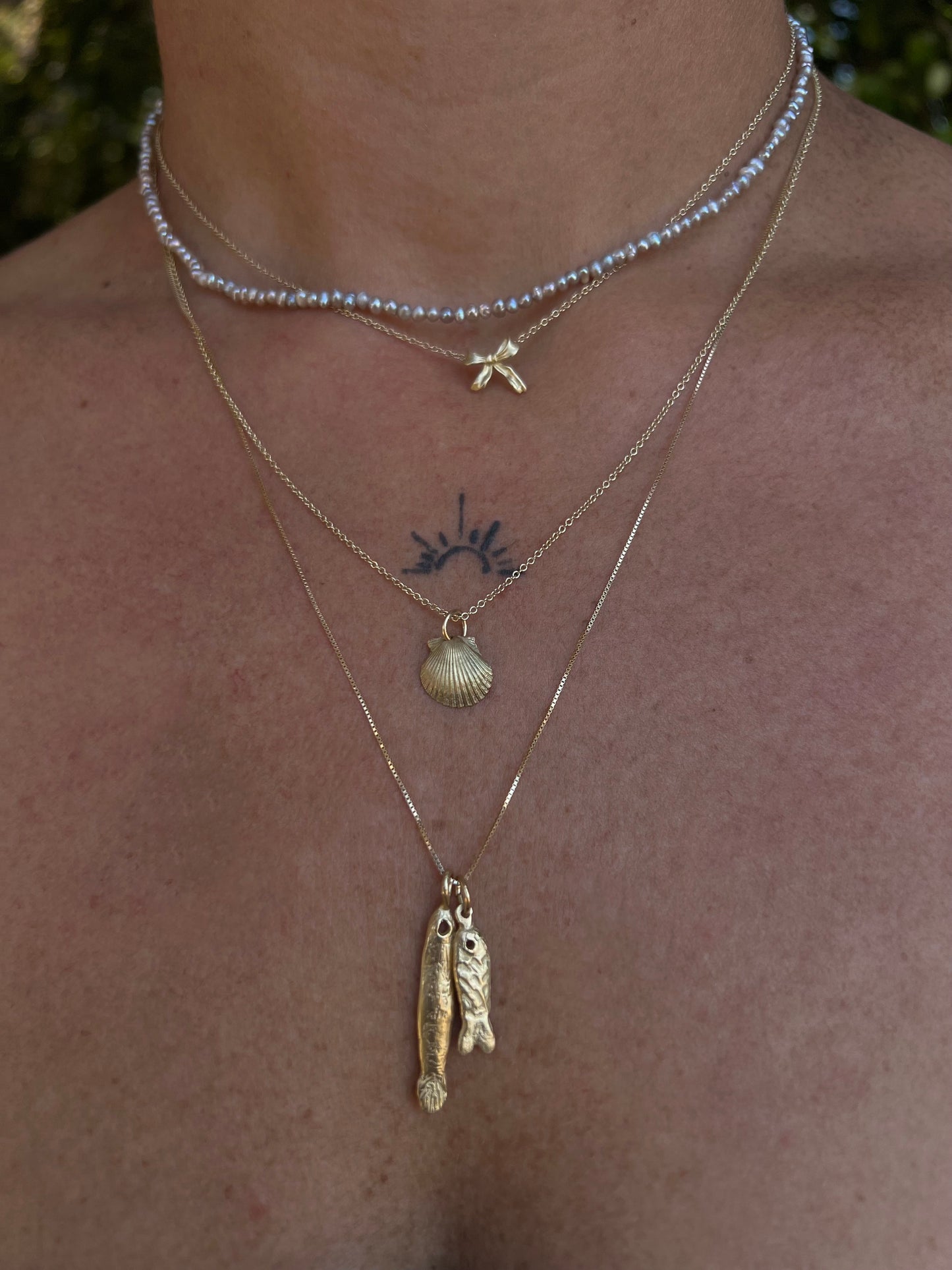 The fishermen necklace GOLD