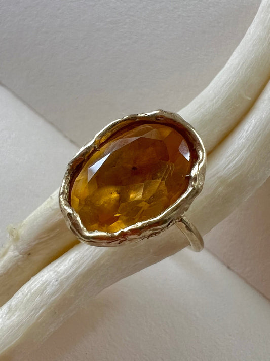 Citrine One of a Kind Ring No2