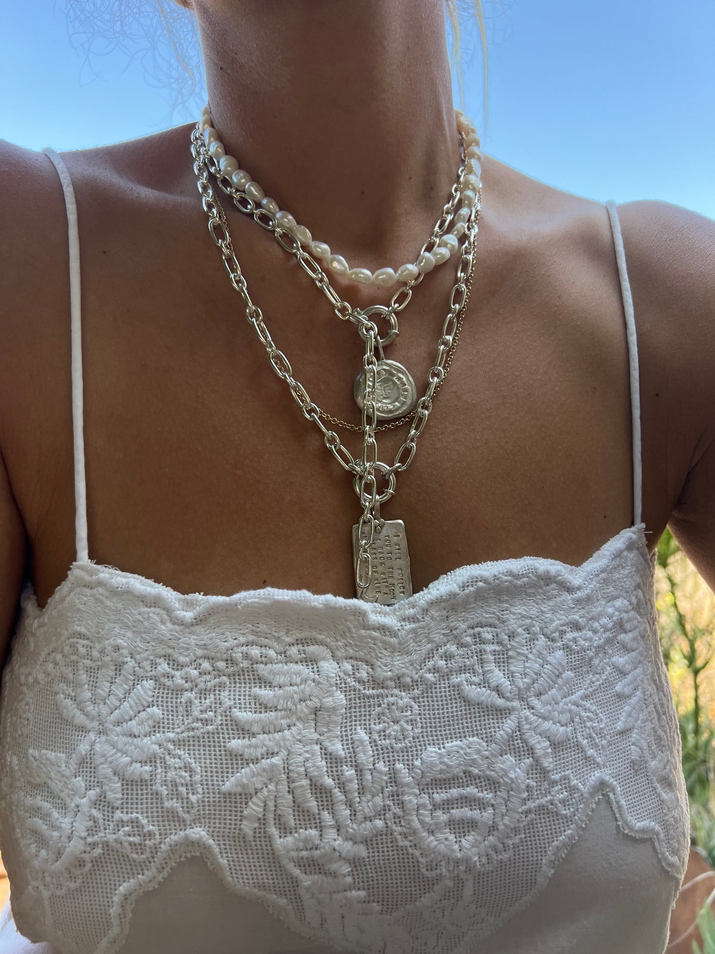 Chain NO°2 and sun coin