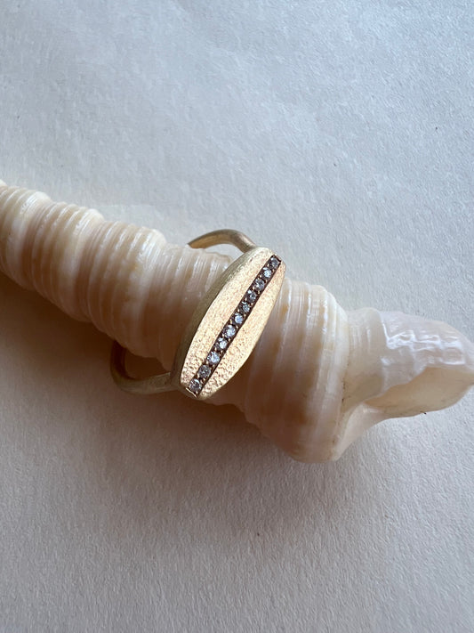 The Signature Diamond Ring | 14K Gold & Diamond Ring
