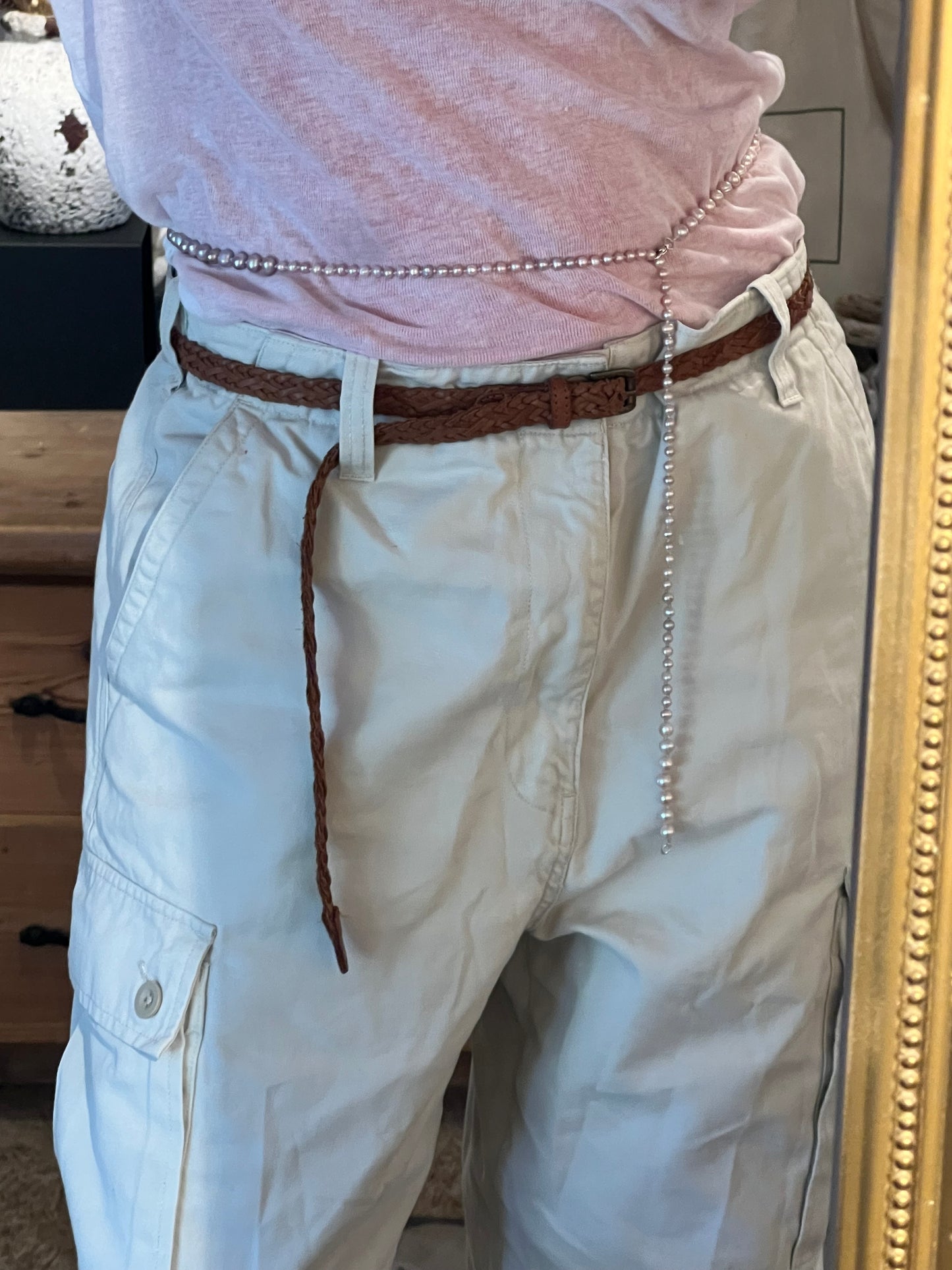 Pink Pearl Necklace | Layered Freshwater Pearls