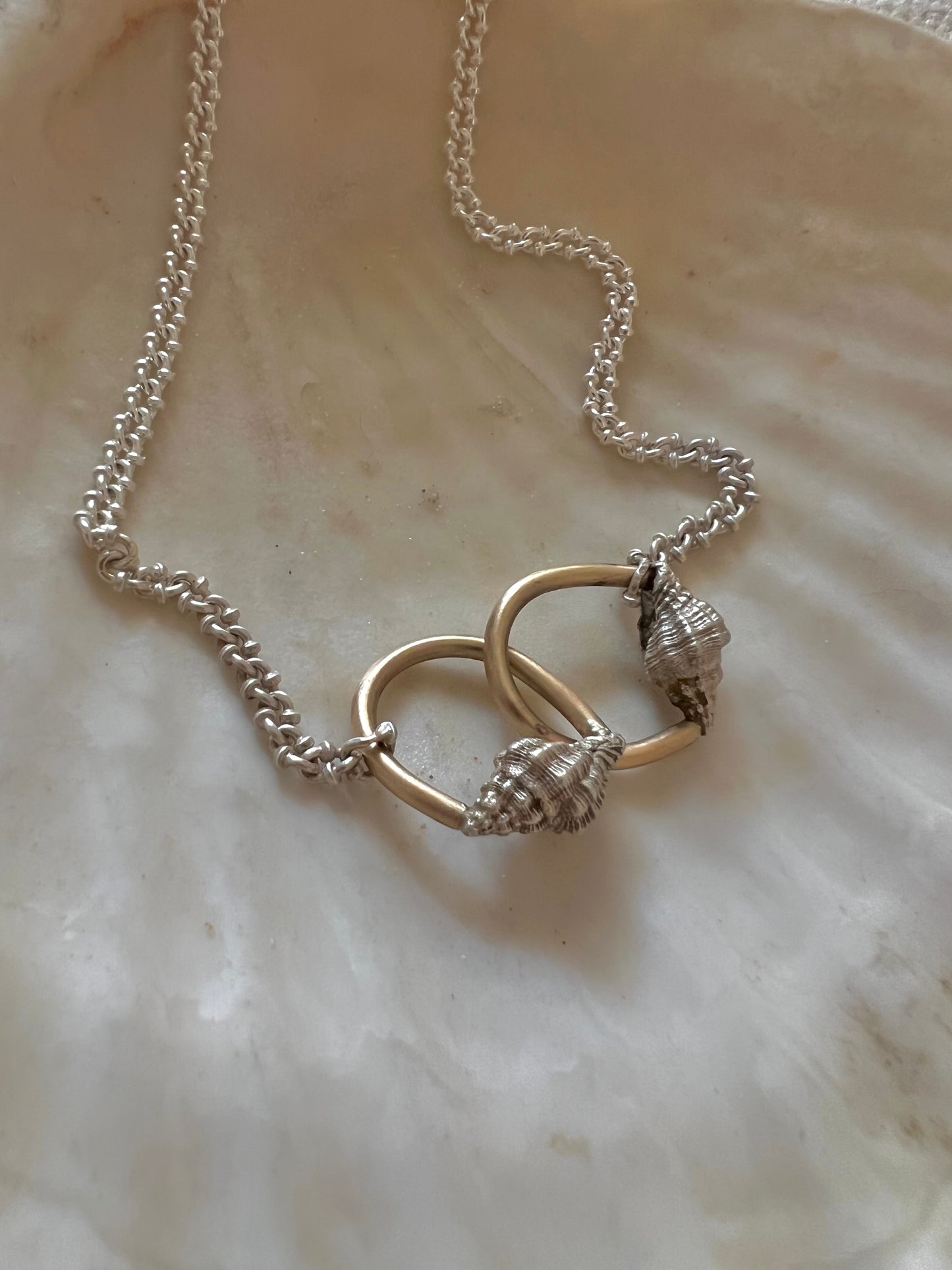 Neptune rings necklace