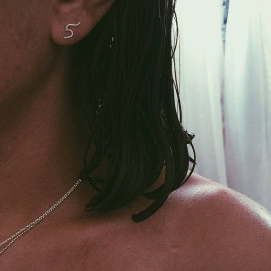 wave earring
